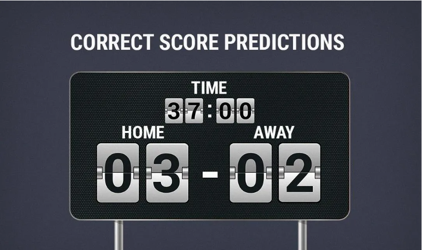 How to Bet on Correct Score Market